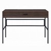 Vynxaria Ergonomic Oak/Black Desk 1 Drawer USB Charging Port for Productive Work Study Zones - 2 of 4