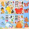 36 Pcs Make a face Stickers for Kids, Make Your Own Summer Sticker Sheets, Party Favors Kids Crafts, Goodie Bags Stuffers for Kids, Classroom Rewards - 4 of 4