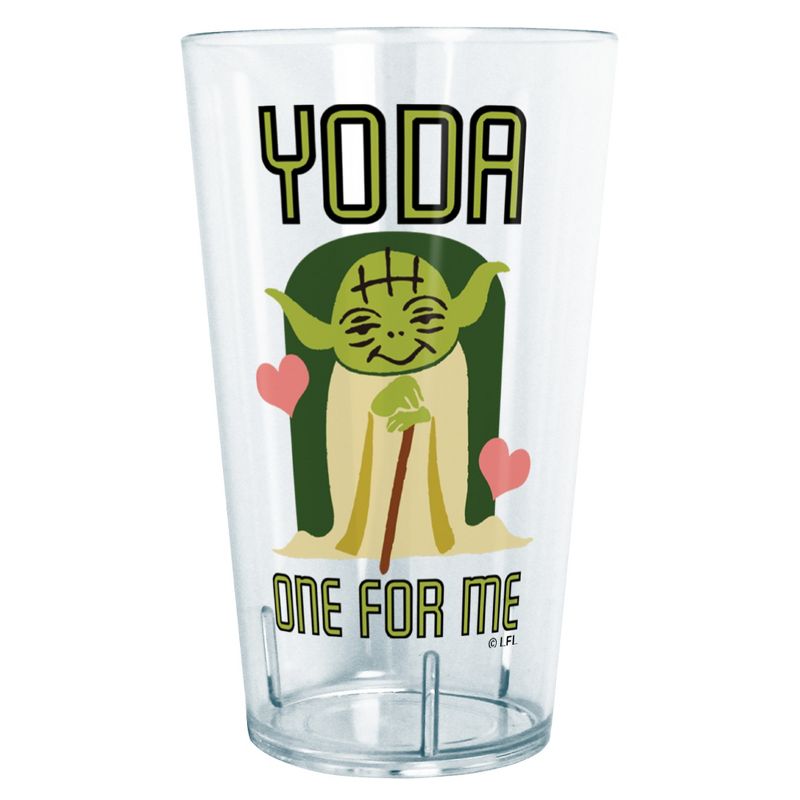 Star Wars Valentine's Day Yoda One For Me Tritan Drinking Cup, 1 of 3