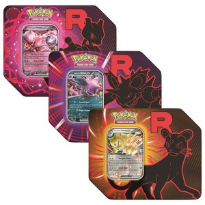 Pokemon TCG Team Rocket Tins | One of each - 1 of 4