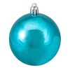 Northlight 16ct Shatterproof 4-Finish Christmas Ball Ornament Set 3” - Turquoise - 4 of 4