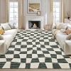 Runner Rug Runner Rug Non Slip Washable Runners for Hallways, Boho Vintage Rugs with Rubber Backing, Soft Low-Pile Indoor Carpet - 2 of 4