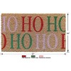 18"x30" Holiday 'Ho Ho Ho' Coir Doormat Natural - 2 of 4