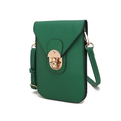 MKF Collection Havana Smartphone Crossbody Bag Vegan Leather Phone Holder Accessory by Mia K