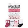 Hudson Baby Infant Girls Headband and Socks Set, Princess, 0-9 Months - 2 of 4
