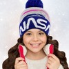 NASA Boys And Girls Winter Hat and Kids Gloves Set, Kids Ages 4-7 (Blue/Gray) - 2 of 2