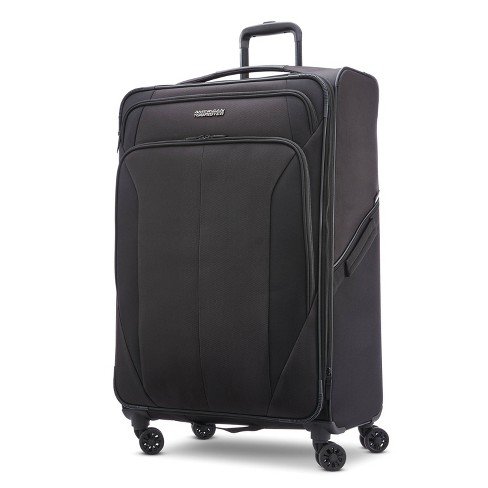 Borger minimum Stort univers American Tourister Phenom Softside Large Checked Spinner Suitcase : Target