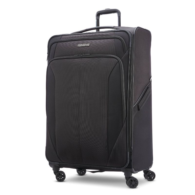 American Tourister Phenom Softside Large Checked Spinner Suitcase, 1 of 11