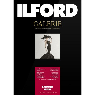  Ilford GALERIE Prestige Smooth Pearl Inkjet Paper, 310 gsm, 13x19 , 25 Sheet Pack 
