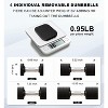 Adjustable Dumbbell Set, for Home Gym, Hand Weights for Men & Women for Exercise, Strength Training & Workout - 4 of 4