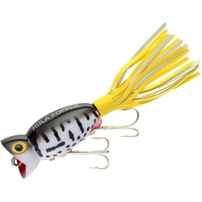 Arbogast Hula Popper 5/8 Oz Fishing Lure - Coach Dog/orange Belly : Target