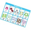 Ashley Productions® Placemat Studio™ Smart Poly® 1-10 Numbers Learning Placemat, 13" x 19", Single Sided, Pack of 10 - 2 of 3