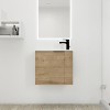 22" Floating Bathroom Vanity with Ceramic Sink, Soft-Close Doors – Compact for Small Bathrooms, Modern Design - 2 of 4