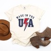Simply Sage Market USA Lighting Bolt Garment Dyed Tee - 3 of 4
