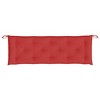 vidaXL Garden Bench Cushion Red 59.1"x19.7"x2.8" Oxford Fabric - 4 of 4