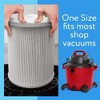 Impresa [10 Pack] Shop Vacuum Filter Cover To Reduce Dust Build Up - Reusable, Washable Vacuum Bags - 3 of 4
