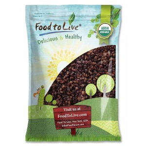 Imported Organic Raisins - Sun Dried Thompson Seedless Select Grapes, Non-GMO, Lightly Coated with Sunflower Oil - 1 of 4