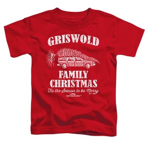 Toddler Boys' National Lampoon's Christmas Vacation Griswold Car T Shirt - 1 of 2