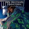 Joyfy Glow in The Dark Blanket 50" x 60"- Ultra Soft & Plush Blanket for Kids Birthday Bedroom Decor, Dinosaur Gifts for Girls Boys Age 2 3 4 + - 4 of 4