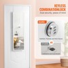 VEVOR Mirror Jewelry Cabinet, 47.05-Inch Tall Lockable Jewelry Cabinet Armoire with Full-Length Mirror, Wall or Door Mounted Jewelry Mirror, White - 4 of 4