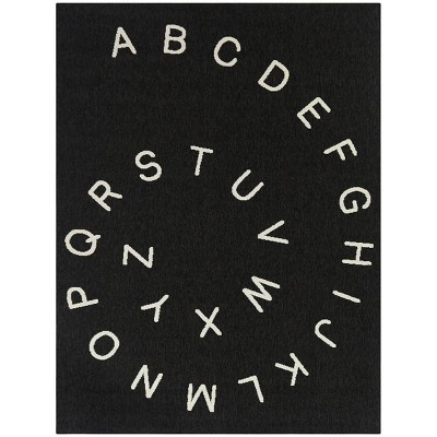 Alpha Alphabet Kids' Rug Black - Balta Rugs