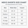 Men's 5 Pack Ultra Mesh Lightweight Shorts | Moisture-Wicking, Breathable, & Comfortable Activewear - 3 of 4