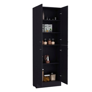NicBex 71.1 Inch Kitchen Pantry Storage Cabinet with 4 Doors and 5 Adjustable Shelves for Dining Room,Bathroom,Kitchen - 1 of 4