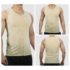 Unique Bargains Men Body Slimming Tummy Shaper Control Underwear with Zipper Stretch Shapewear Polyester - 4 of 4