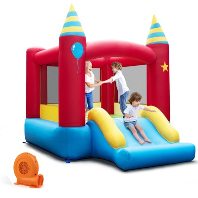 Infans Inflatable Bounce Castle Kids Jumping Bouncer Indoor Outdoor with 550W Blower