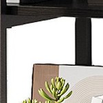 black iron + black wood board