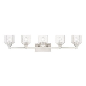 Livex Lighting Aragon 5 - Light Vanity in  Brushed Nickel - 1 of 4