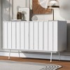 Bella Depot 55.3''W Modern Cabinet with 4 Doors, Suitable for Living Rooms - 3 of 4