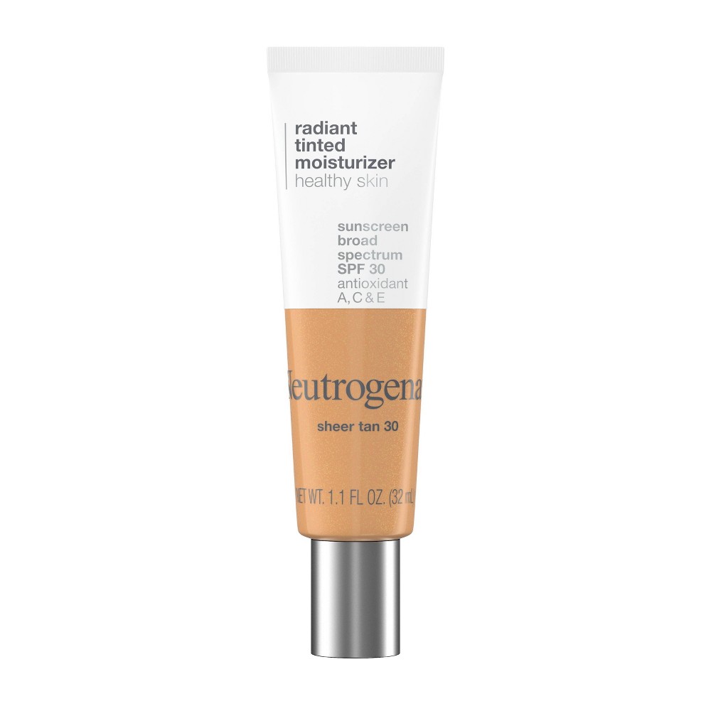 Photos - Other Cosmetics Neutrogena Healthy Skin Radiant Tinted Facial Lightweight Moisturizer with 