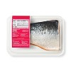 Sweet Bourbon Flavored Skin-On Atlantic Salmon - 14oz - Good & Gather™ - 2 of 3