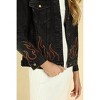 Women's Some Like it Hot Distressed Denim Jacket - Honey Punch - 3 of 3