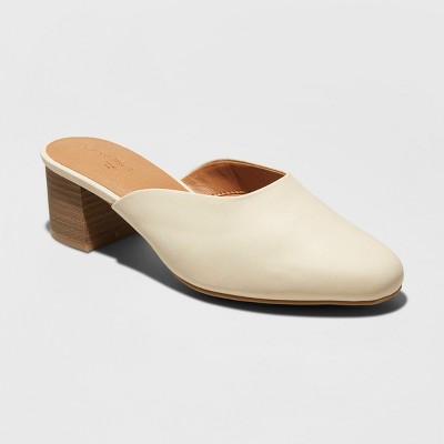 wide width mules for women