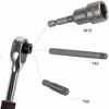 Quick Release Tool Set, Wrangler Hard Top & Door Removal Kit - Chrome Vanadium Steel High Torque Wrench for JL JK JKU JLU Sports, Black - 4 of 4