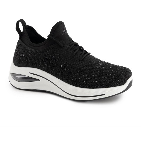 Женские кроссовки Andrea Women’s Stylish Knit Sneakers for Everyday Wear 90300 BLACK 7