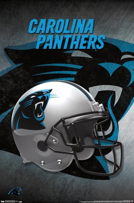 NFL Carolina Panthers - S. Preston Mascot Sir Purr 20 Wall Poster, 22.375  x 34