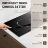 ZACHVO 12 inches 3500W 2 Burners Built-In Induction Cooktop with Touch Control,220V~240V,9 Power Levels & 1–99 Minutes Timer - 4 of 4