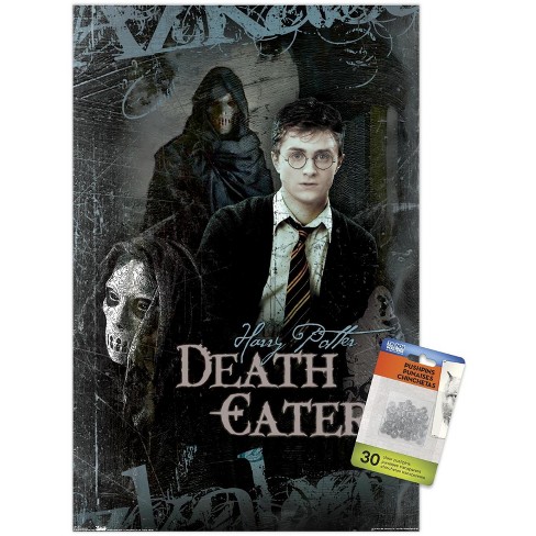Trends International Harry Potter And The Order Of The Phoenix - Death  Eaters Unframed Wall Poster Print Clear Push Pins Bundle 14.725 X 22.375  : Target