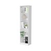 ORRD Slim 5-Shelf Bookcase, Modern Narrow Bookshelf with Space-Saving Design, for Living Room, Office, Bedroom - Multiple Finishes - 4 of 4