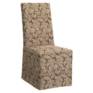Brown Long Dining Room Chair Slipcovers - Sure Fit