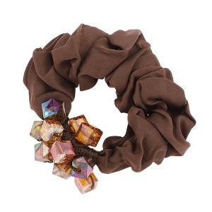 Unique Bargains Durable Cube Faux Crystal Hair Rope 1 Pc - 1 of 3
