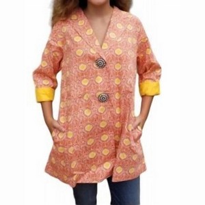 Women's MEDALLION PRINT JACKET - Erma’s Closet - 1 of 1