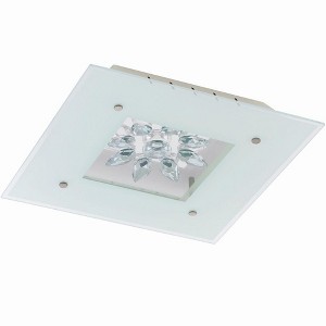 Eglo Lighting Benalua 1 - Light Flush Mount in  White/Clear - 1 of 1