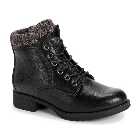 Target womens black store booties