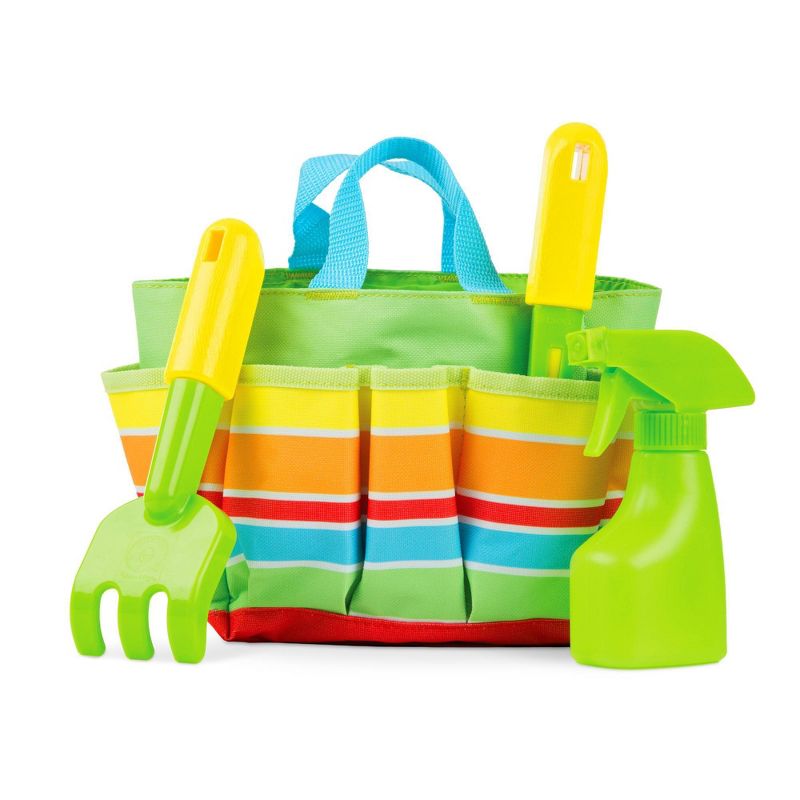 Melissa &#38; Doug Sunny Patch Giddy Buggy Toy Gardening Tote Set With Tools, 1 of 11