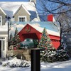 Snow Covered Bridge Christmas Magnetic Mailbox Cover Standard Briarwood Lane - 2 of 3