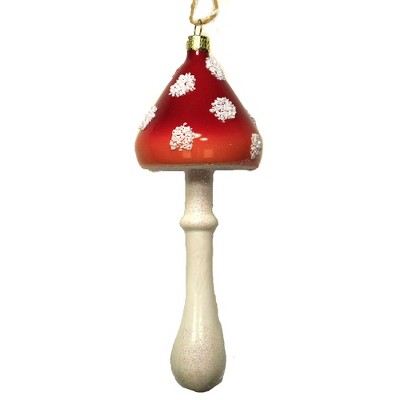 Holiday Ornament 6.0" Wildwood Toadstool Mushroom Spring Summer Kitsch  -  Tree Ornaments